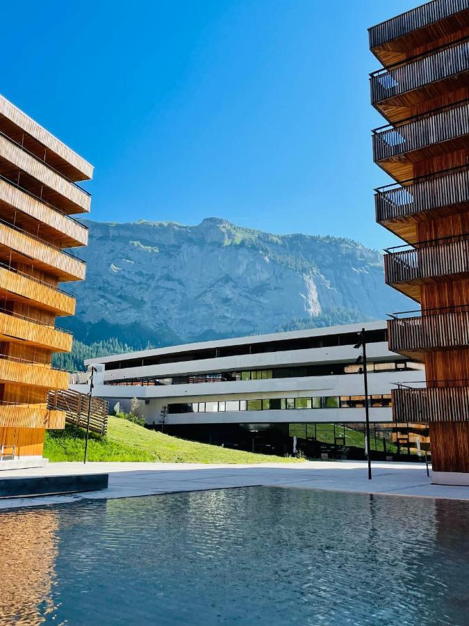 Ferienwohnung 3,5 Zimmer Direkt An Ski- Und Bikepiste Φιλμς Εξωτερικό φωτογραφία