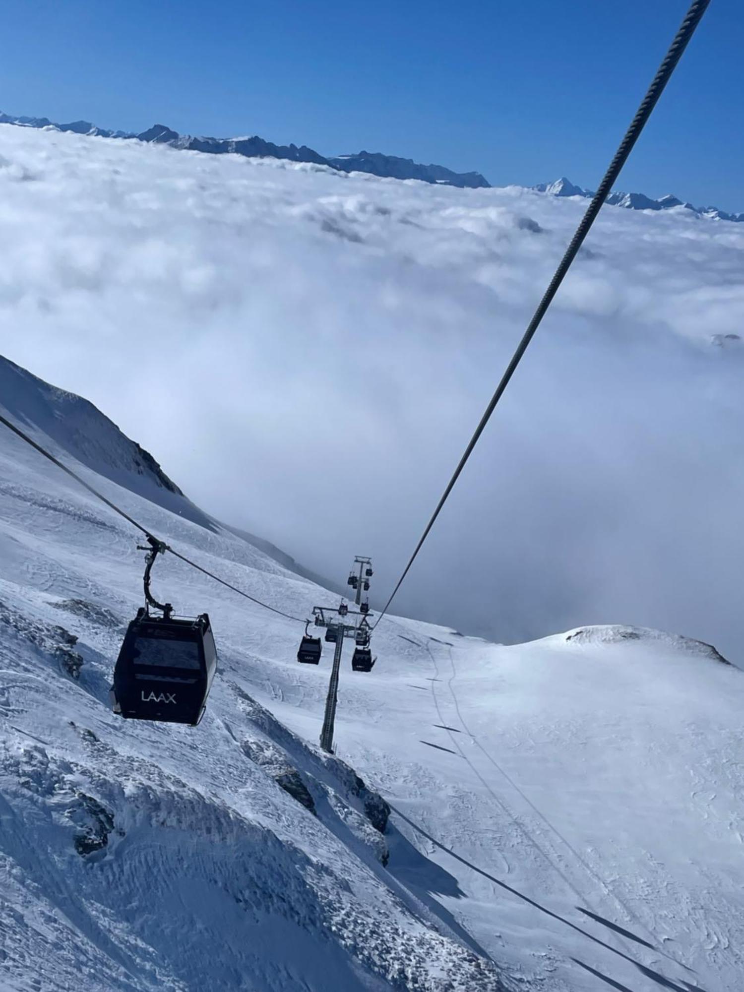Ferienwohnung 3,5 Zimmer Direkt An Ski- Und Bikepiste Φιλμς Εξωτερικό φωτογραφία